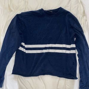 LIGHTLY USED Brandy Melville navy blue long sleeve